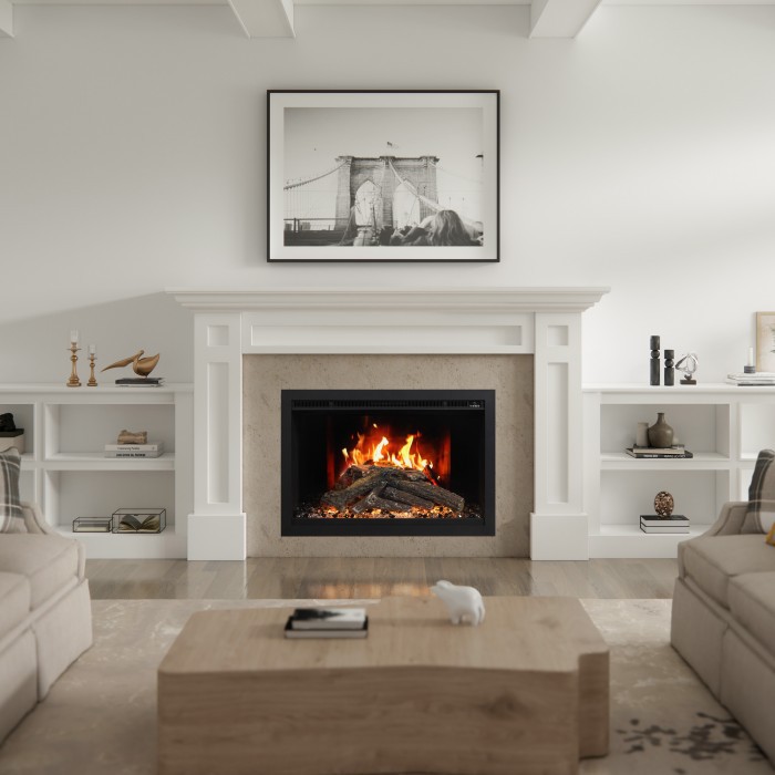 LCD Insert Fireplace